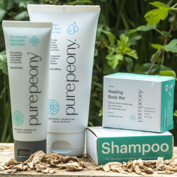 nz natural eczema cream and dry skin moisturizer with eczema soap and psoriasis shampoo