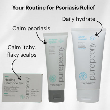 three step routine for psoriasis relief